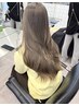【翼指名】カット+ワンカラー+内部補修トリートメント¥6980!