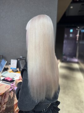 エン 栄店(enne) 大人ガーリー/ダークアッシュ/ミディアムレイヤーカット/栄