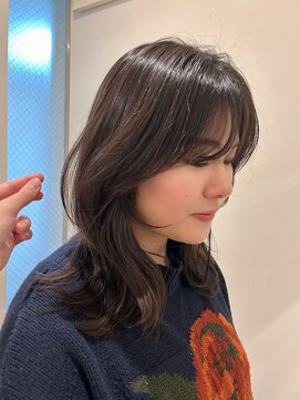 キアラ(Kchiara) 小顔レイヤー透明感カラーkchiara福岡新名敬子