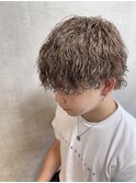 ツイストスパイラル/ブリーチ/パーマ【福岡/天神/メンズサロン】