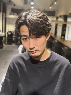フリークバーバーショップ 河原町三条店(FREAK BARBER SHOP) MEN`SHAIR/波巻ツイストスパイラル/フェザーパーマ/河原町三条h