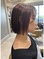 アローム(alom)&nbsp;パッツと切りっぱなしボブ