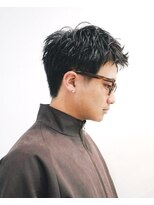 ゾーイボーイズ(ZOEY BOYZ)&nbsp;スパイキーショートピンパーマ刈り上げフェード