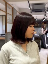 アカラ(acala) ミディアムボブ【20代/30代/イルミナカラー/縮毛矯正/髪質改善】