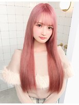 フウ(fuh) ピンク/ペールピンク/ピンクベージュ/ピンクカラー/髪質改善