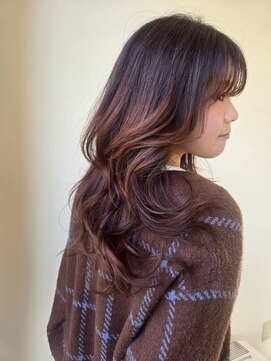 ユウヘアー 大高店(U Hair) ミディアムロングレイヤースタイル