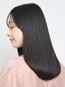 【乾かすだけのうる艶髪♪】カット+髪質改善縮毛矯正+トリートメント[新宿]