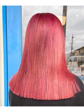 ヘアーメイク コラソン(hair make corazon) 似合わせカットメルティカラー着物フェミニンロング