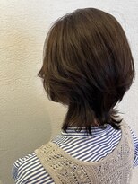 エルサフィロ キタハマ(el zafiro kitahama)&nbsp;20×30×40代×ショートウルフ×ムーンレイカラー×ツヤ感UP