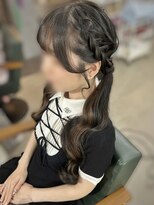 ララ(LalA)&nbsp;編み込みツイン