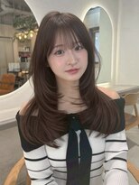 アプリ 大宮西口(appri)&nbsp;フェイスレイヤー×艶ダークチョコレートブラウン