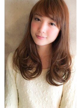 美容室 アモール(amor) 小顔ナチュラルロング