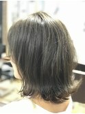 グレージュ/ショートボブ/ショートヘア/カット+カラー