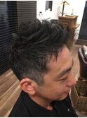 メンズ刈り上げショート