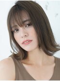 【奈良/富雄nao*c】くびれシルエット☆小顔前下がり外ハネボブ