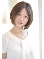 ヘアーアンドエステティック ヴェリス(hair&esthetic Velis) 【Velis】 30代・40代大人かわいい小顔ワンサイドボブ前下がり