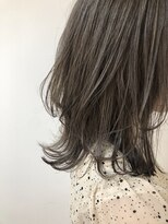 ロニカ 銀座(LOuNICA)&nbsp;グレージュ　ミディアムレイヤー