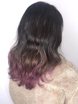 ソース ヘア アトリエ 京橋(Source hair atelier) 【SOURCE】ピンクグラデーション