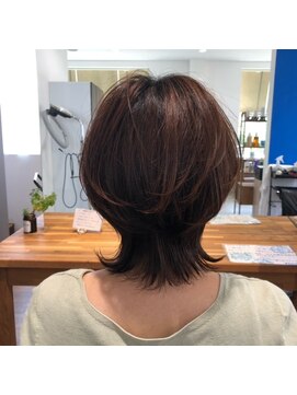 ルヴァンブルー 《ルヴァンブルー》ショートウルフ