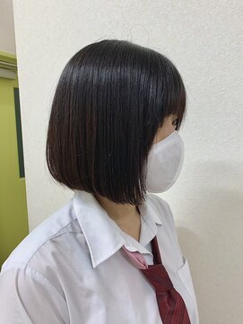 ララ(LALA) * まとまるボブ 切りっぱなしボブ *