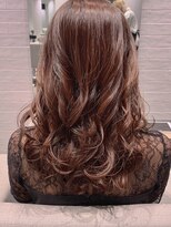 ステアケース 武蔵小杉店(stair:case)&nbsp;ゆるふわコテ巻き風デジタルパーマ　ベージュ系20代30代40代髪型