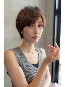 オースティン 流山おおたかの森(AUSTIN) 大人かわいい前髪セシルカットココアブラウンフリンジウェーブ