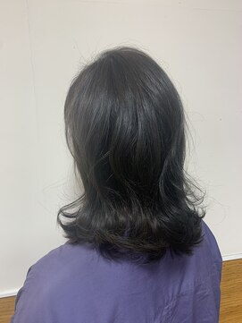 ユニックス UNIX 蕨店 【20代髪型】くれびが可愛いミディ