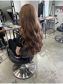 ブリーチ無し ベージュ