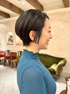 長澤まさみさん風ショート ハンサムショート 代30代40代髪型 L ビュートリアム265 Beautrium 265 のヘアカタログ ホットペッパービューティー