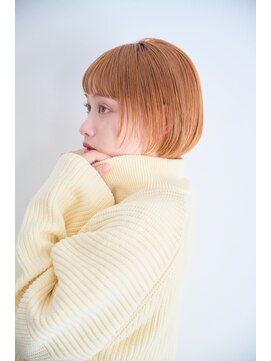 アーレア バイ リトル 横浜(Alea by little) シンプルながら目を引くショートボブ