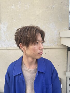 おしゃれ泥棒 あさけが丘店 センターパートマッシュ