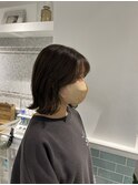 外ハネ韓国ミニボブ