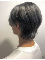 ヘアーララプラス(HAIR lala＋) 【HAIR lala+】 #ハイトーン #ショート #透明感 #シルバー