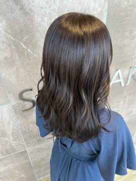 ヘアメイク サンサーラ 志度店(Hair Make SAMSARA) ブリーチ無しグレージュ