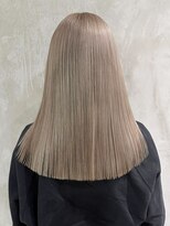 アルバム 渋谷パルコ(ALBUM)&nbsp;グレージュロング_エアリーロングピンクブラウン_ba455041