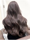 レイヤーカット白髪ぼかしハイライトダブルカラーインナーカラー