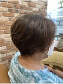 軽やかな質感なショートデザイン