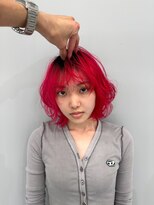 ヴァイス 新宿店(VAICE) 伸ばしかけデザインレッド