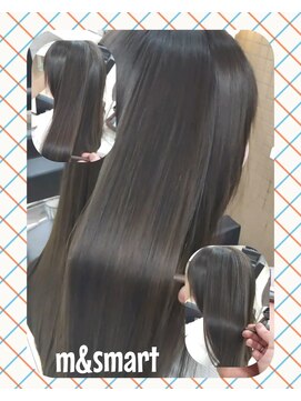 エムアンドスマート 横浜店(M&SMART) 潤う艶髪　クセストパー