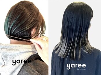 ヤリーバイミクマル(yaree by micmal.)の写真/《松本駅徒歩4分の好立地☆》透明感&ツヤ感たっぷりのイルミナカラーが大人気♪髪の負担もかけにくい☆