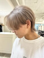 イリ 梅田(ili) 【kento限定カラー】ホワイトベージュ/毛流れウルフ