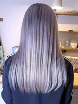 ブレイズヘアー(BLAZEhair)&nbsp;【ほぼ白カラー】ホワイトパープルシルバー×ブリーチ４回