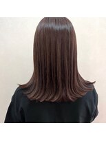 アンドワン 自由が丘(＆ONE)&nbsp;【&ONE 自由が丘】ピンクラベンダー　×　切りっぱなしスタイル