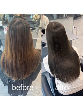 ガルボヘアー 桟橋店(garbo hair) 高知 艶髪 大人可愛い 韓国風 20代30代40代