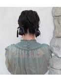ツインヘアセット×ヘアアレンジ