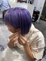 ホリー(HOLLY)&nbsp;パープル×ミニボブ