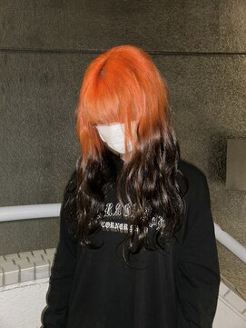 イエナ 渋谷(IENA) ルーツカラーオレンジデザインカラー