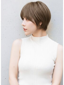 ヘアアンドメイク ニューヨーク ニューヨーク 長岡天神店(Hair&Make NYNY) ショート×くびれ×マッシュ×顔まわり×シアーグレージュ