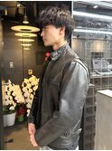シャドウパーマ　シースルーマッシュ ニュアンスパーマ