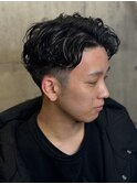 大人の色気ラルフカールパーマ